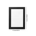 Cadres photo magnétiques pour peinture diamant – Couleur Bourgogne (A5)