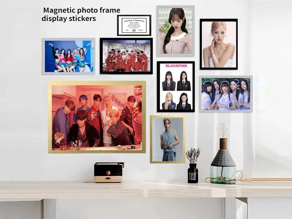 Cadres photo magnétiques pour peinture diamant