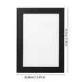Cadres photo magnétiques pour peinture diamant – Couleur Jaune (A3)