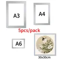 Cadres photo magnétiques pour peinture diamant – Couleur SLIVER