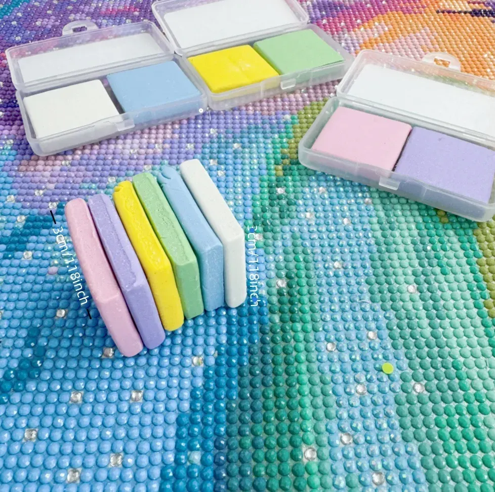 Cire adhésive pour peinture diamant 1,18 pouce