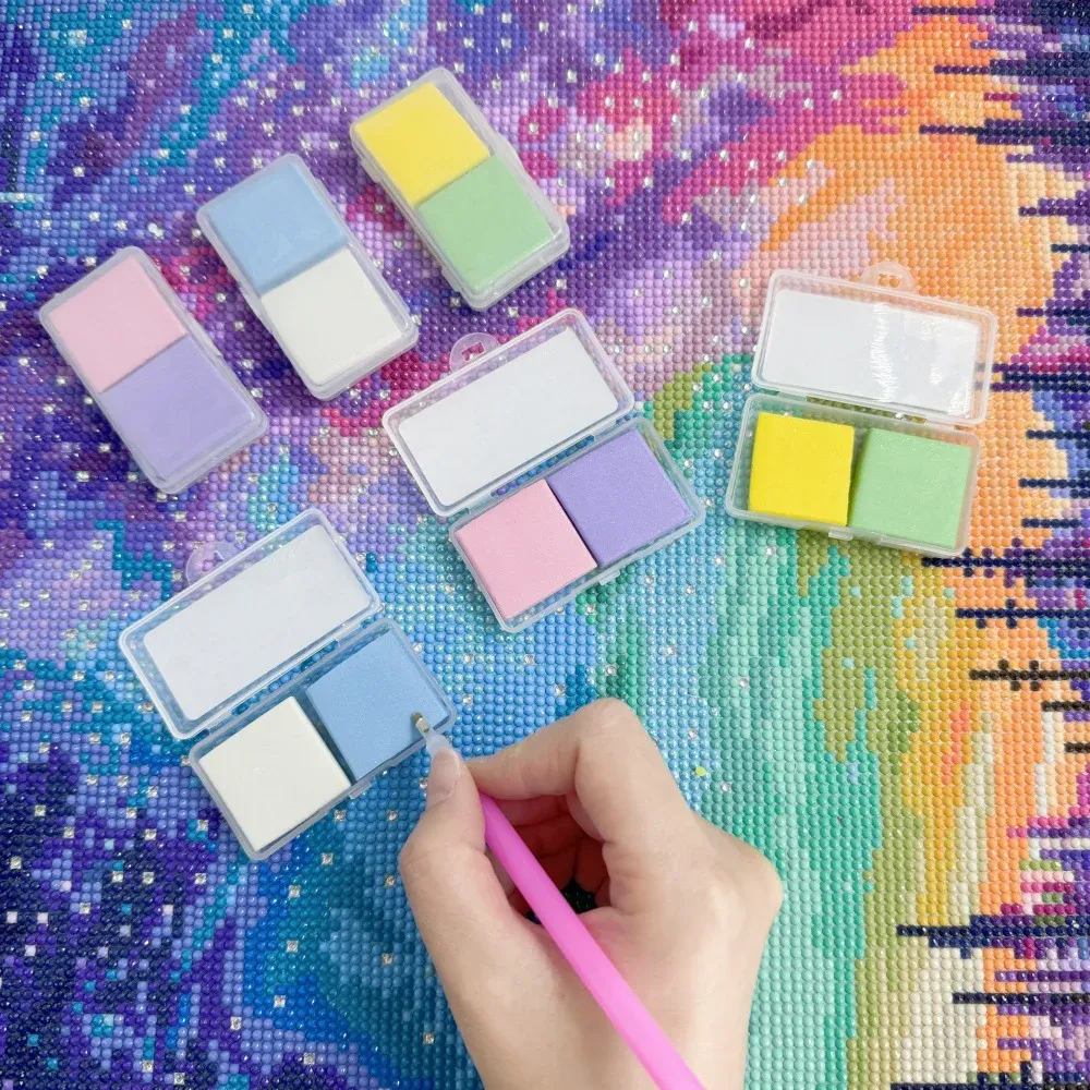 Cire adhésive pour peinture diamant 1,18 pouce