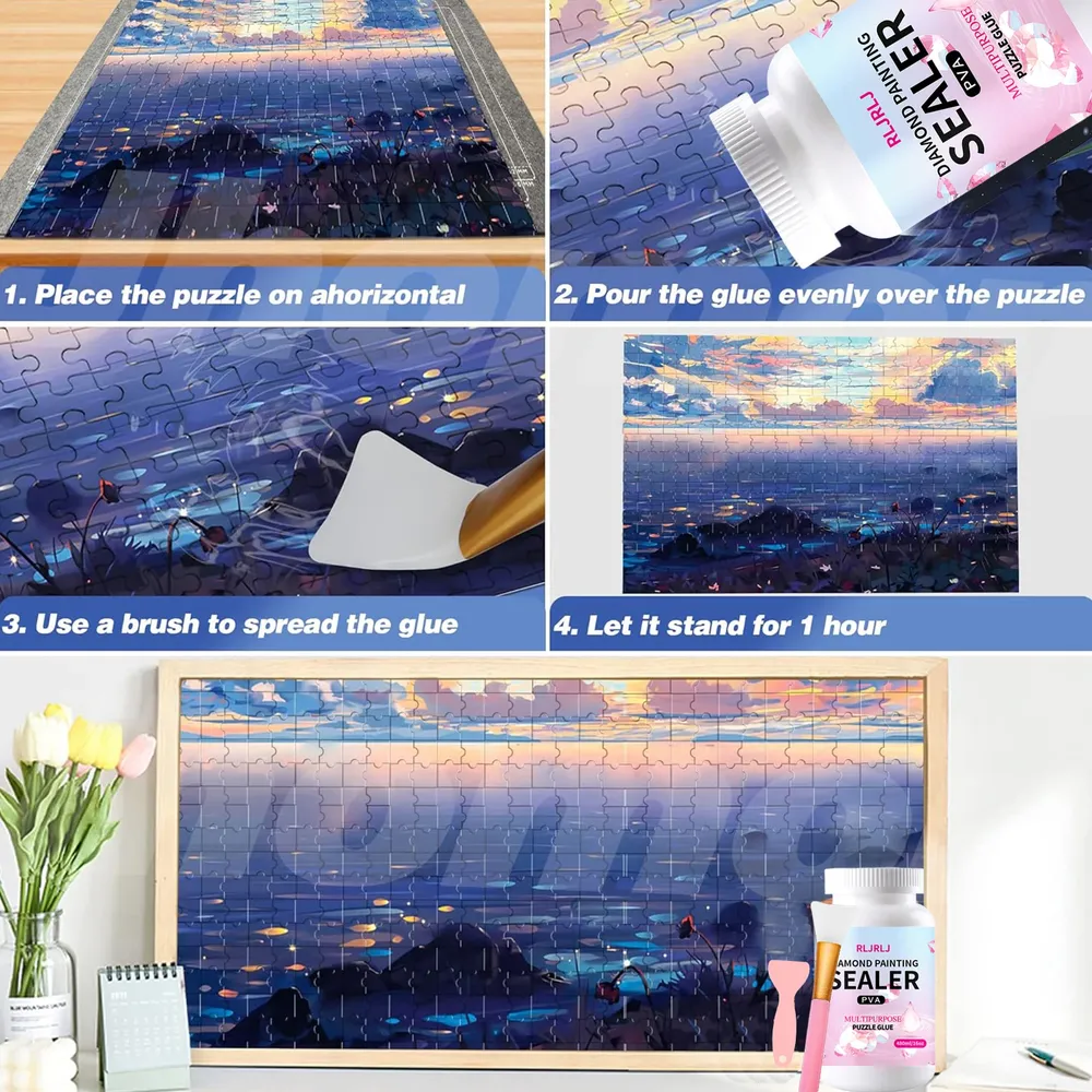 Colle brillante pour peinture diamant 60 à 480 ml