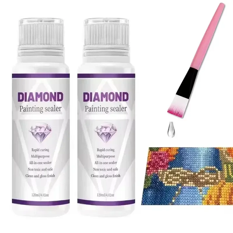 Colle permanente pour peinture diamant 60 à 200 ml