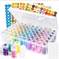 Conteneur peinture diamant 24 à 60 bouteilles avec étiquettes – 1