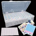 Conteneur peinture diamant 24 à 60 bouteilles avec étiquettes – Couleur 60 Bottles