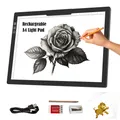 Coussin lumineux LED A4 sans fil 6 niveaux luminosité – 1