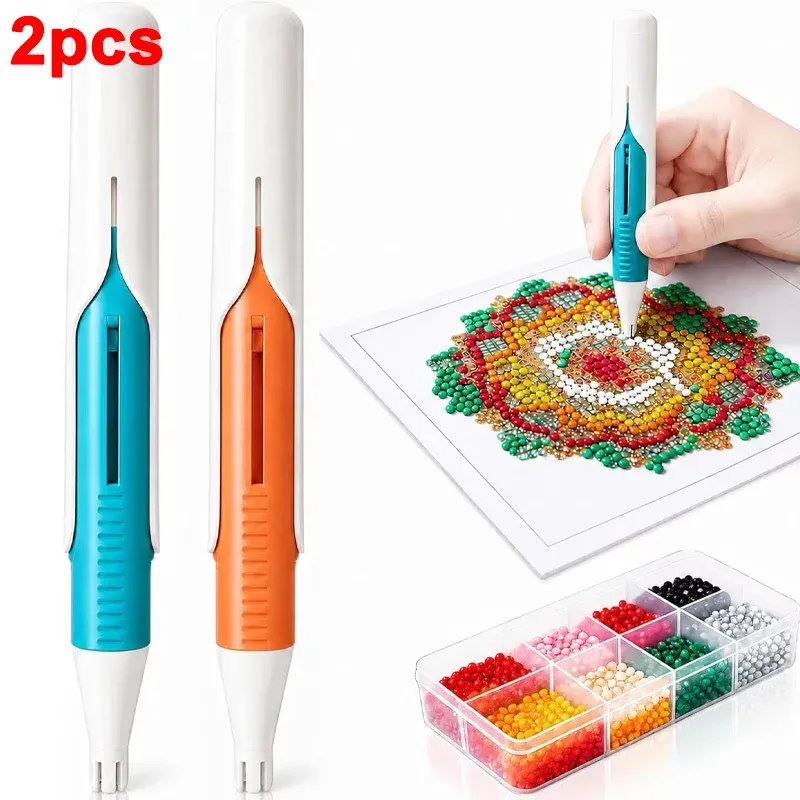 Distributeur perles peinture diamant rond