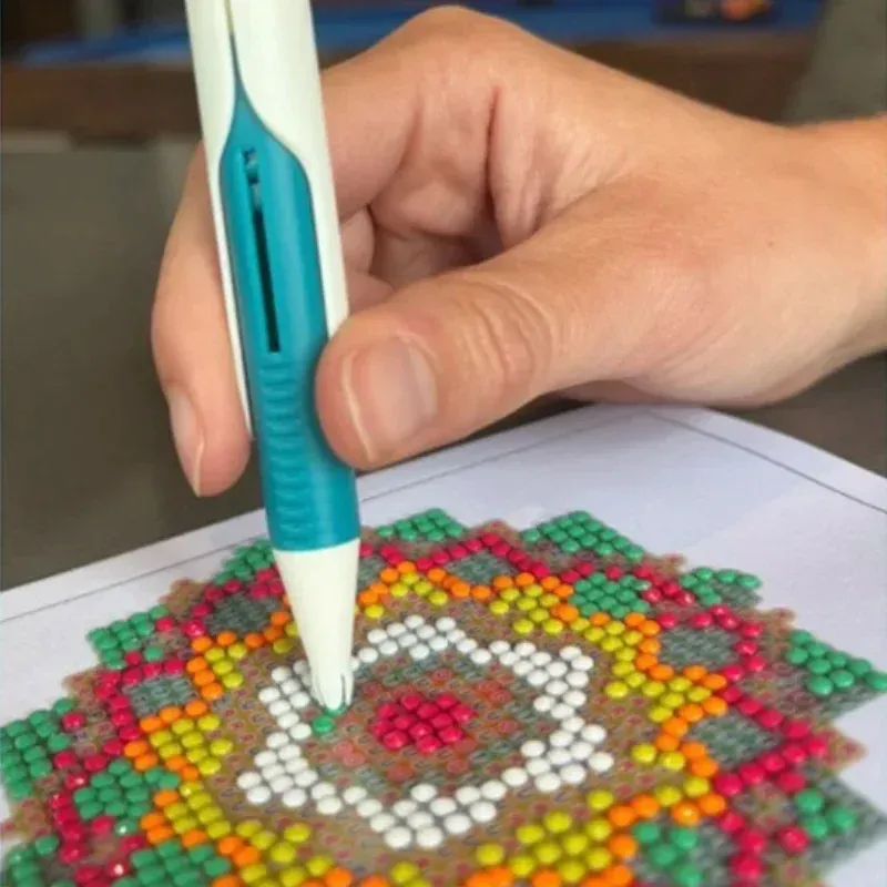 Distributeur perles peinture diamant rond