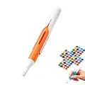Distributeur perles peinture diamant rond – Couleur Orange