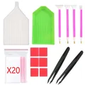 Ensemble outils peinture diamant 36 pièces – Couleur 36 pièces