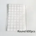 Étiquettes rondes autocollantes 15 mm pour peinture diamant – Couleur Round 600pcs