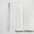 Étiquettes rondes autocollantes 15 mm pour peinture diamant – Couleur Square 2400pcs