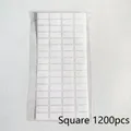 Étiquettes rondes autocollantes 15 mm pour peinture diamant – Couleur Square 1200pcs