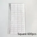 Étiquettes rondes autocollantes 15 mm pour peinture diamant – Couleur Square 600pcs