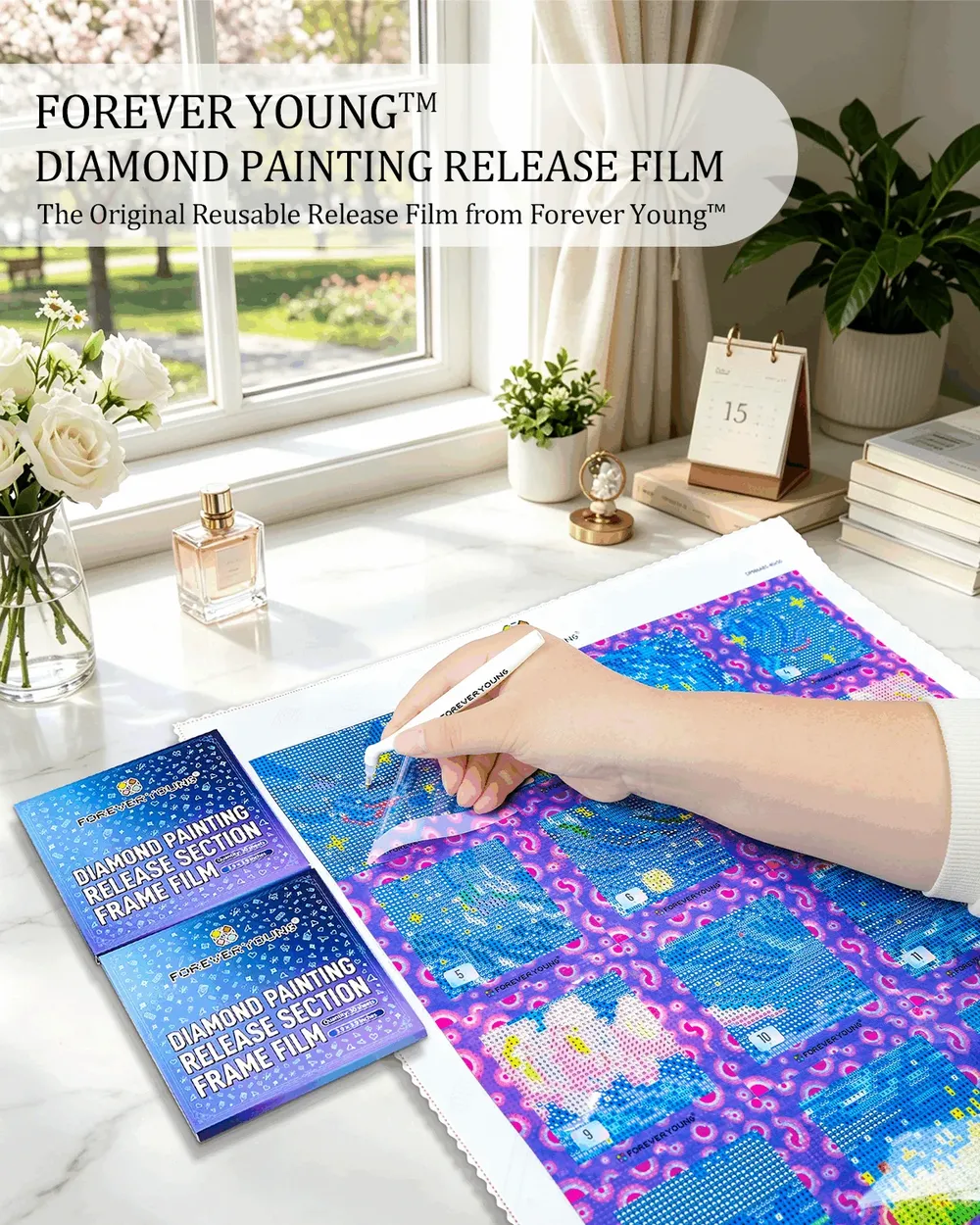 Film de protection pour peinture diamant 16 motifs