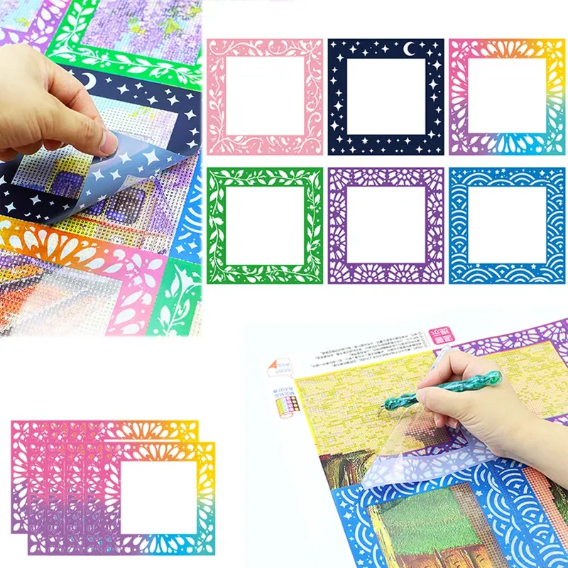 Film de protection pour peinture diamant 4x4 pouces