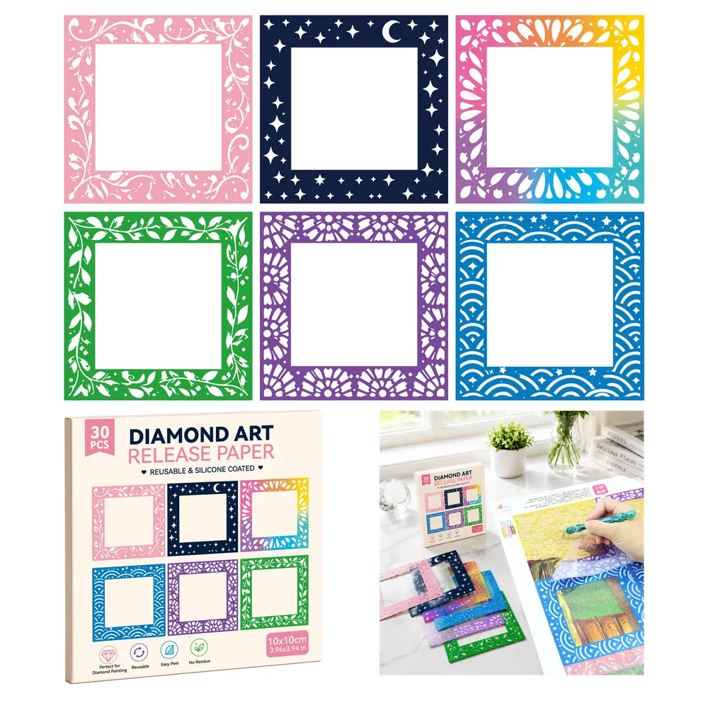 Film de protection pour peinture diamant 4x4 pouces