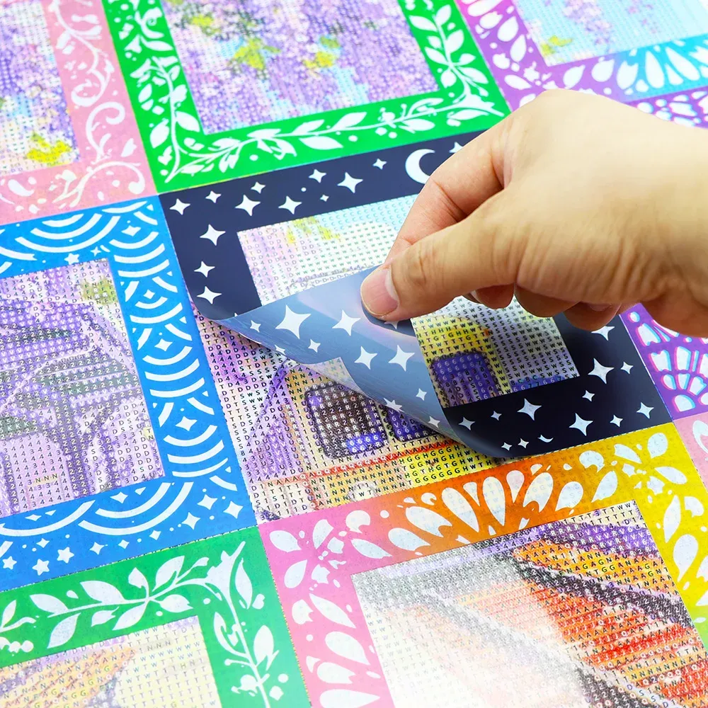 Film de protection pour peinture diamant 4x4 pouces