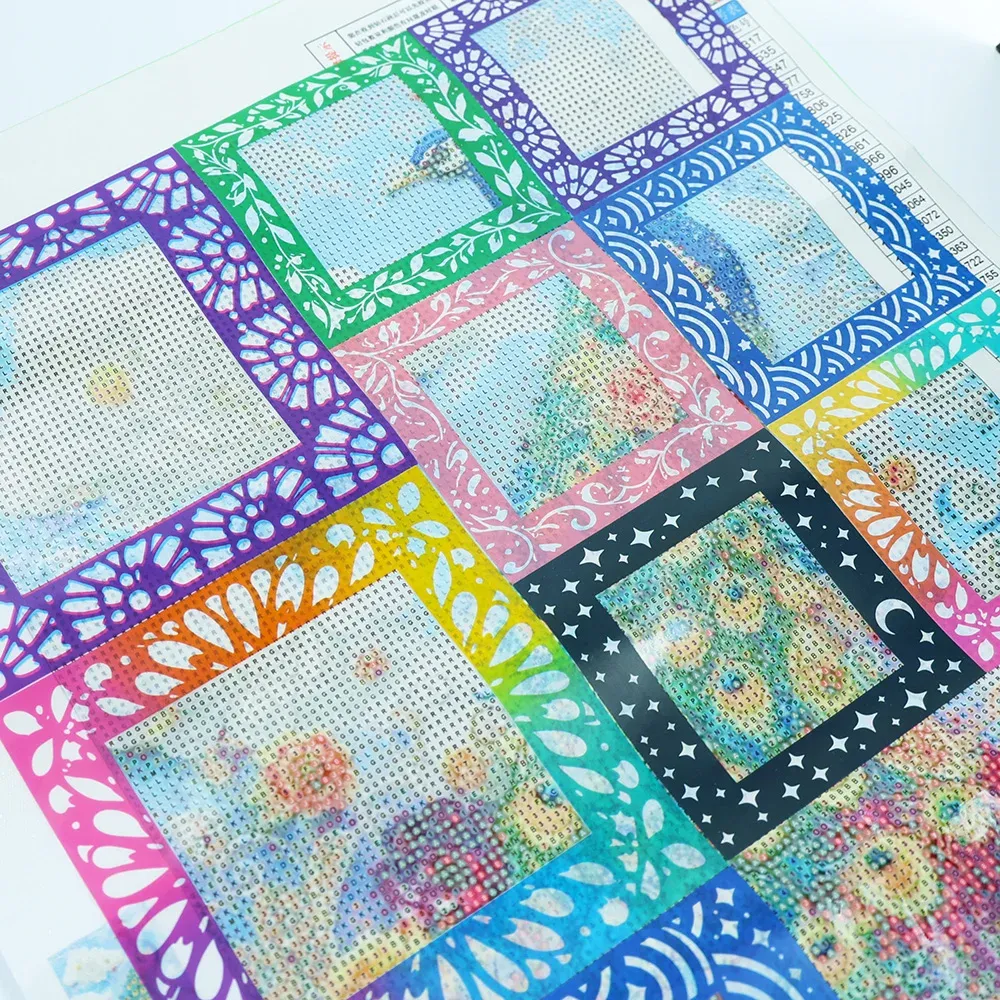 Film de protection pour peinture diamant 4x4 pouces