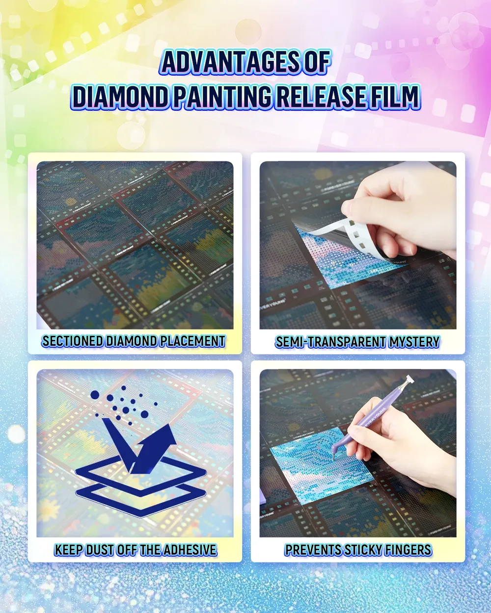 Film protection peinture diamant