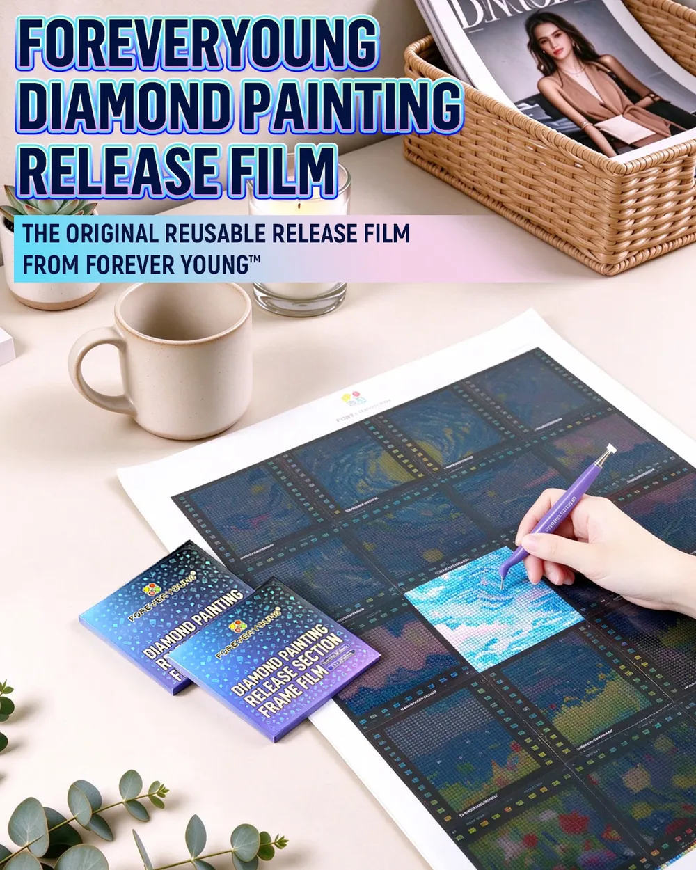 Film protection peinture diamant