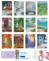 Kit 12 cartes postales diamant – 1