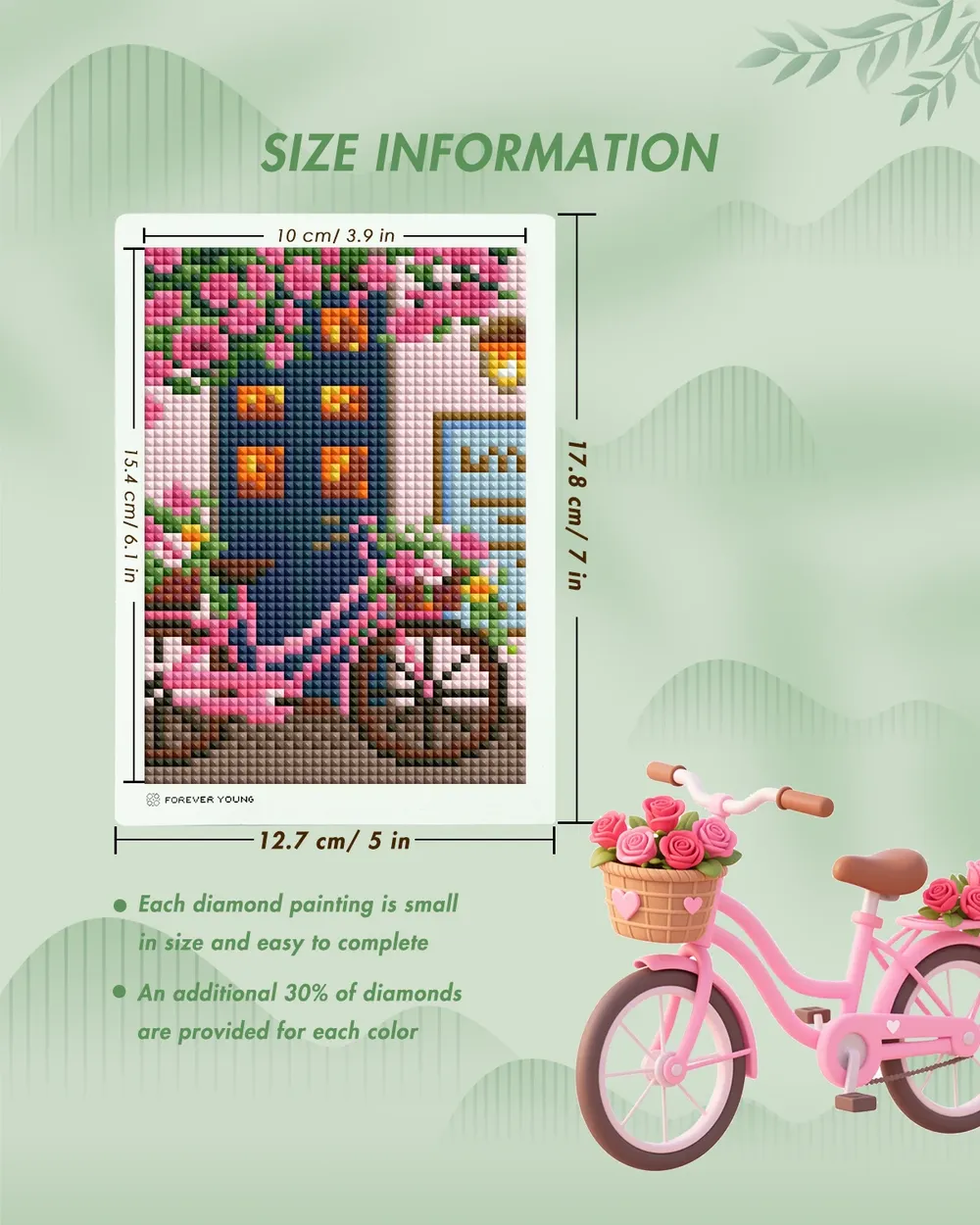 Kit 12 cartes postales diamant