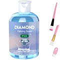 Kit colle scellage peinture diamant 120 ml 3 pinceaux – Couleur 120ML