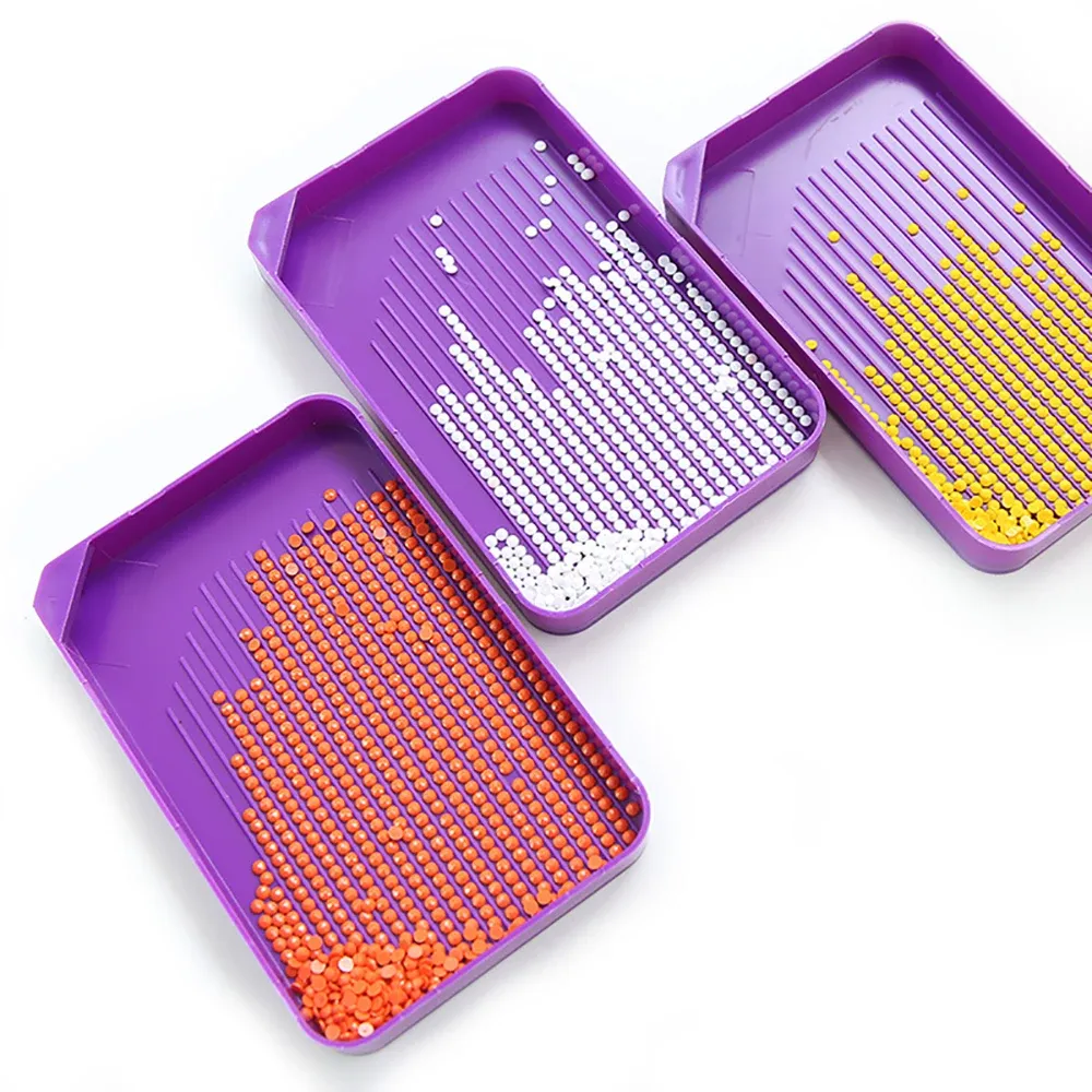 Kit d'outils pour peinture diamant 5D avec boîte