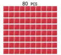 Kit de 10 à 100 pièces cire à diamant 2x2 cm – Couleur 80pcs