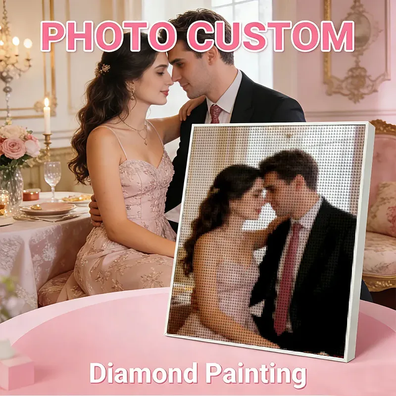 Kit de peinture diamant 5D personnalisé et complet