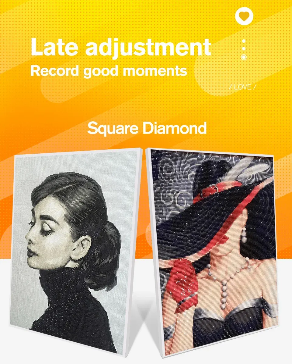 Kit de peinture diamant 5D personnalisé et complet