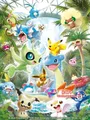 Kit de peinture diamant Pikachu anime 20x30 à 50x70 cm – Couleur C1271-17