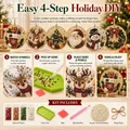 Kit décoration Noël diamant 6 à 12 pièces – 3