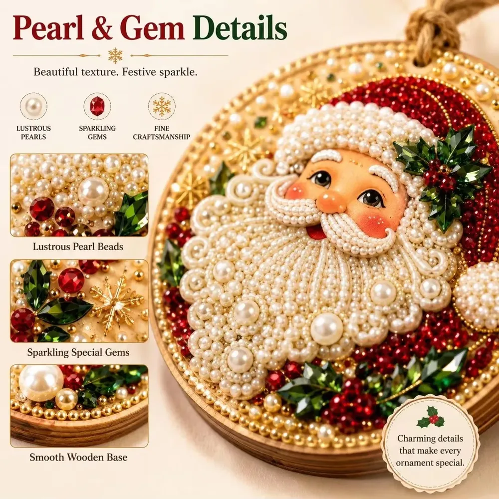 Kit décoration Noël diamant 6 à 12 pièces