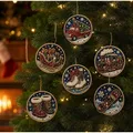 Kit décoration Noël diamant 6 pièces – Couleur E Set