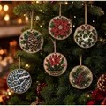 Kit décoration Noël diamant 6 pièces – Couleur G Set