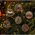 Kit décoration Noël diamant 6 pièces – Couleur I Set