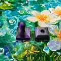 Kit outils peinture diamant 3D avec rouleau – Couleur Black Purple