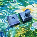 Kit outils peinture diamant 3D avec rouleau – Couleur Deep Blue