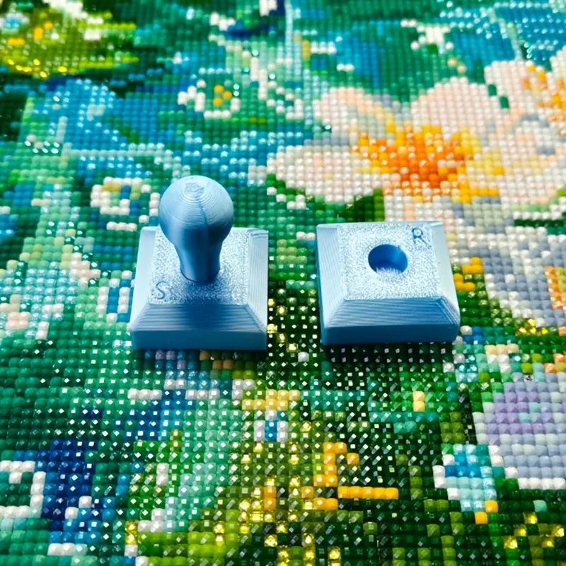 Kit outils peinture diamant 3D avec rouleau