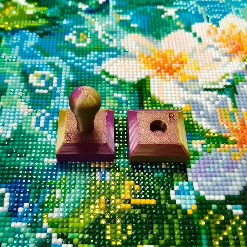 Kit outils peinture diamant 3D avec rouleau