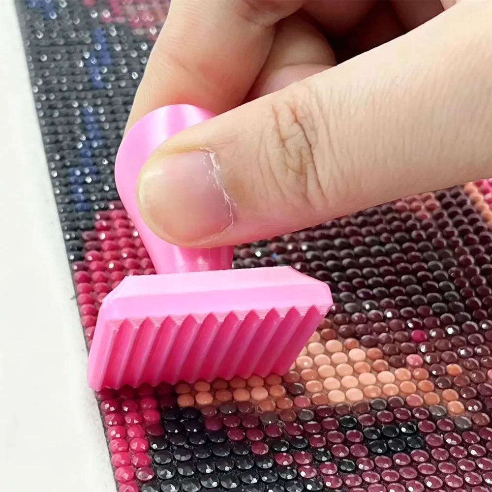 Kit outils peinture diamant 3D avec rouleau