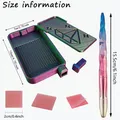Kit outils peinture diamant avec plateau métallique – 2