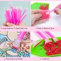 Kit outils peinture diamant boîte et stylos – 4