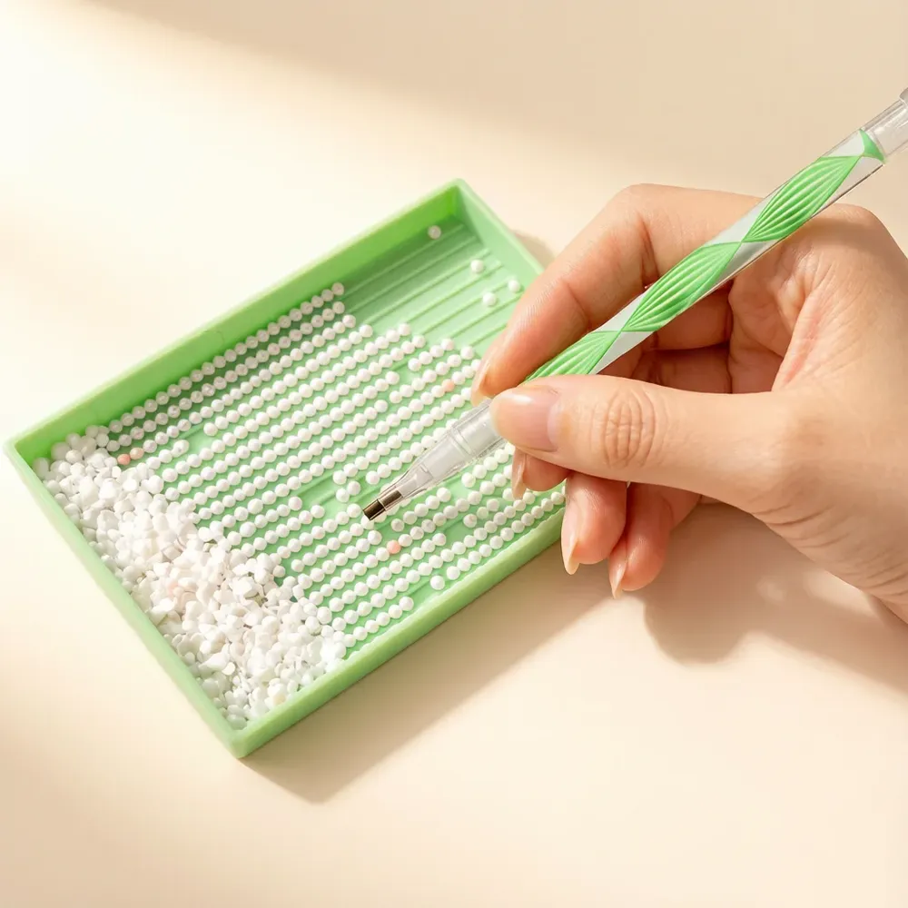 Kit outils peinture diamant plateau et stylos
