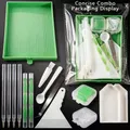 Kit outils peinture diamant plateau et stylos – Couleur vert