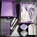 Kit outils peinture diamant plateau et stylos – Couleur Violet
