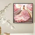 Kit outils peinture diamant Sakura rose 30x30 cm – 2